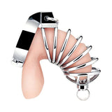 Urethral Play Cock Cage by Blue Line