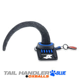 Oxballs Tail Handler Belt Strap Silicone Tail - Blue