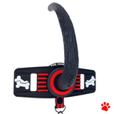 Oxballs Tail Handler Belt Strap Silicone Tail - Red