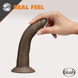 Dr. Skin Glide Realistic Chocolate 7.5-Inch Long Dildo