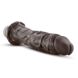 Dr. Skin Cock Vibe 8 Realistic Chocolate 9.75-Inch Long Vibrating Dildo