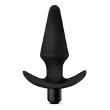 Anal Adventures Platinum Black 5-Inch Vibrating Anal Plug