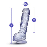 B Yours Plus Hearty n’ Hefty Clear 9-Inch Long Dildo