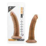 Dr. Skin Realistic Mocha 7.5-Inch Long Dildo