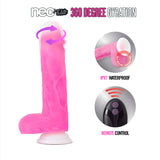 Neo Elite Roxy Pink 8.5-Inch Long Vibrating Dildo