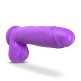 Neo Realistic Neon Purple 10.5-Inch Long Dildo