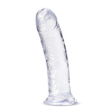 B Yours Plus Roar N’ Ride Realistic Clear 8-Inch Long Dildo