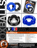 Oxballs Ultraballs Cockring Set 2 Each Per Set Night Edition