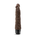 Dr. Skin Cock Vibe 1 Realistic Chocolate 9-Inch Long Vibrating Dildo