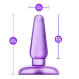 B Yours Eclipse Pleaser Purple 4.75-Inch Anal Plug