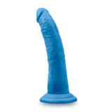 Neon Blue 7.5-Inch Long Dildo