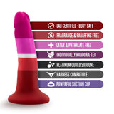 Avant Pride Beauty P3: Artisan 5 Inch Dildo with Suction Cup Base