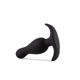 Blush Anal Adventures Platinum Curve Curved Black 3.5-Inch Anal Plug