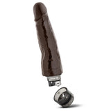 Dr. Skin Cock Vibe 14 Realistic Chocolate 8.25-Inch Long Vibrating Dildo