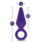 Luxe Candy Rimmer Purple Anal Plug