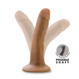 Dr. Skin Silicone Dr. Lucas Realistic Mocha 5.5-Inch Long Dildo