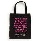 Andy Warhol Flowers Canvas Tote Bag
