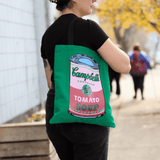 Andy Warhol Soup Can Canvas Tote