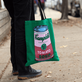 Andy Warhol Soup Can Canvas Tote