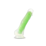 Neo Elite Glow In The Dark Neon Green 7.5-Inch Long Dildo