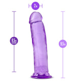 B Yours Plus Thrill N’ Drill Realistic Purple 9.5-Inch Long Dildo