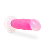 Neo Elite Marquee Glow In The Dark Neon Pink 8-Inch Dildo