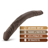 Dr. Skin Chocolate 14-Inch Long Dildo