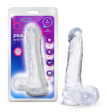 B Yours Plus Ram N’ Jam Realistic Clear 8-Inch Long Dildo