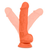 Neo Elite Neon Orange 7.5-Inch Long Dildo