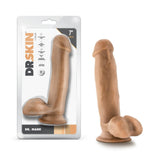 Dr. Skin Dr. Mark 7 Inch Long Dildo - Caramel