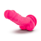 Neo Realistic Neon Pink 7.5-Inch Long Dildo