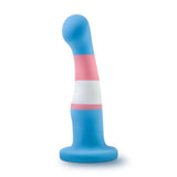 Avant Pride True Blue P2 Artisan 6 Inch Curved P-Spot / G-Spot Dildo with Suction Cup