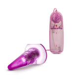 B Yours Basic Pleaser Remote-Control Pink 4-Inch Vibrating Anal Plug