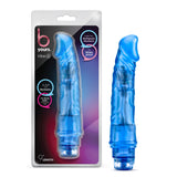 Blush B Yours Vibe 6 Realistic Blue 8.5-Inch Long Vibrating Dildo
