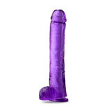 B Yours Plus Hefty N’ Hung Purple 14-Inch Long Dildo