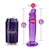 B Yours Sweet N' Small 6 Realistic Purple 6.5-Inch Long Dildo