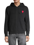 Comme des Garçons PLAY Play Double Heart Hoodie