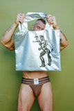 TOM OF FINLAND USE A RUBBER METALLIC BAG BY LOQI