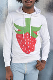 COMME des GARÇONS SHIRT STRAWBERRY KNIT HOODIE