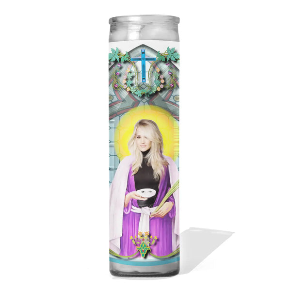 Carrie Underwood Celebrity Prayer Candle