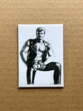 TOM OF FINLAND THE DARKROOM EXHIBITION HARD MAGNET (Gavin)