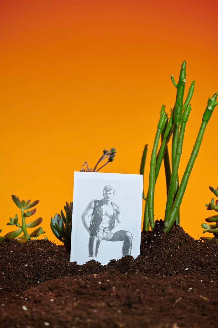 TOM OF FINLAND THE DARKROOM EXHIBITION POSTCARD (Gavin)