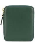 Comme des Garçons Full Zip Classic Green Wallet