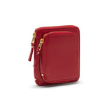 Comme des Garçons Outside Pocket Full Zip Around Wallet (Red SA2100)