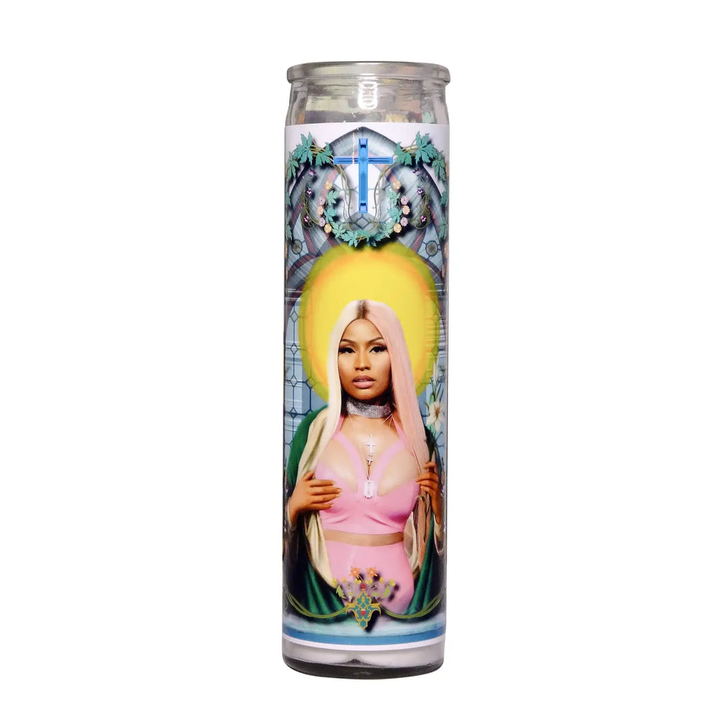 Nicki Minaj Celebrity Prayer Candle