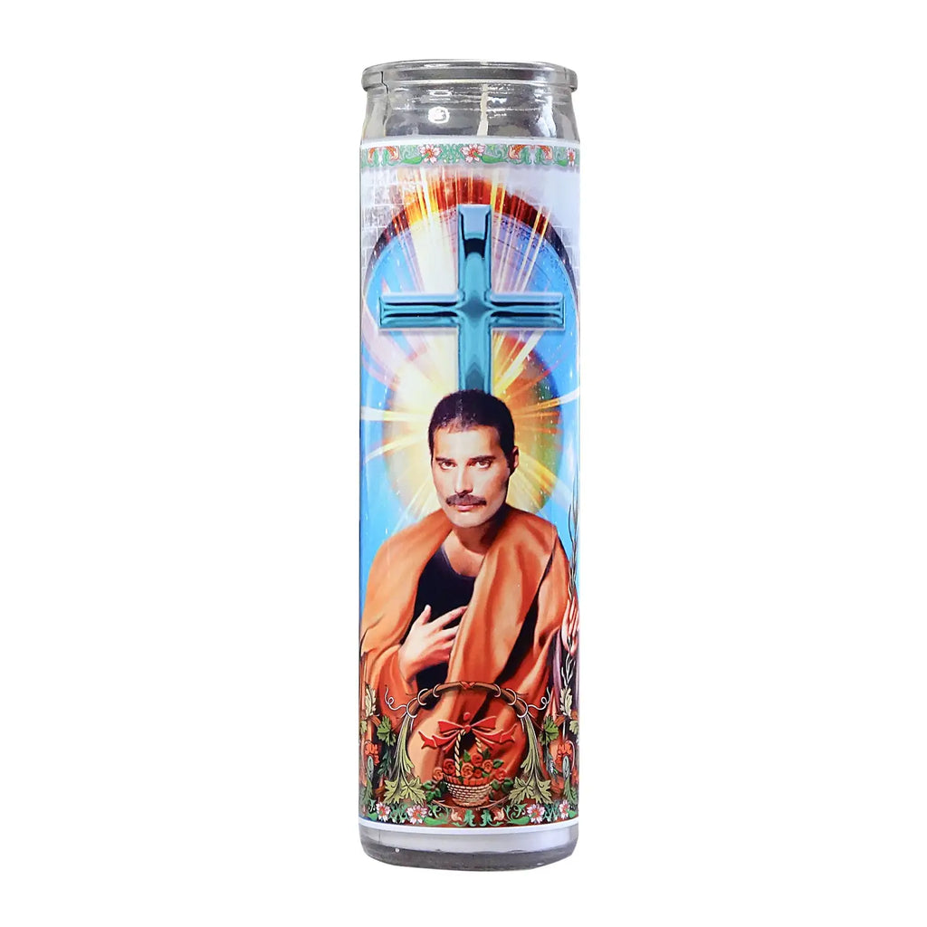 Freddie Mercury Celebrity Prayer Candle - Queen
