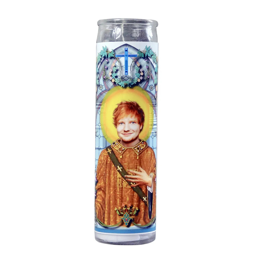Ed Sheeran Celebrity Prayer Candle