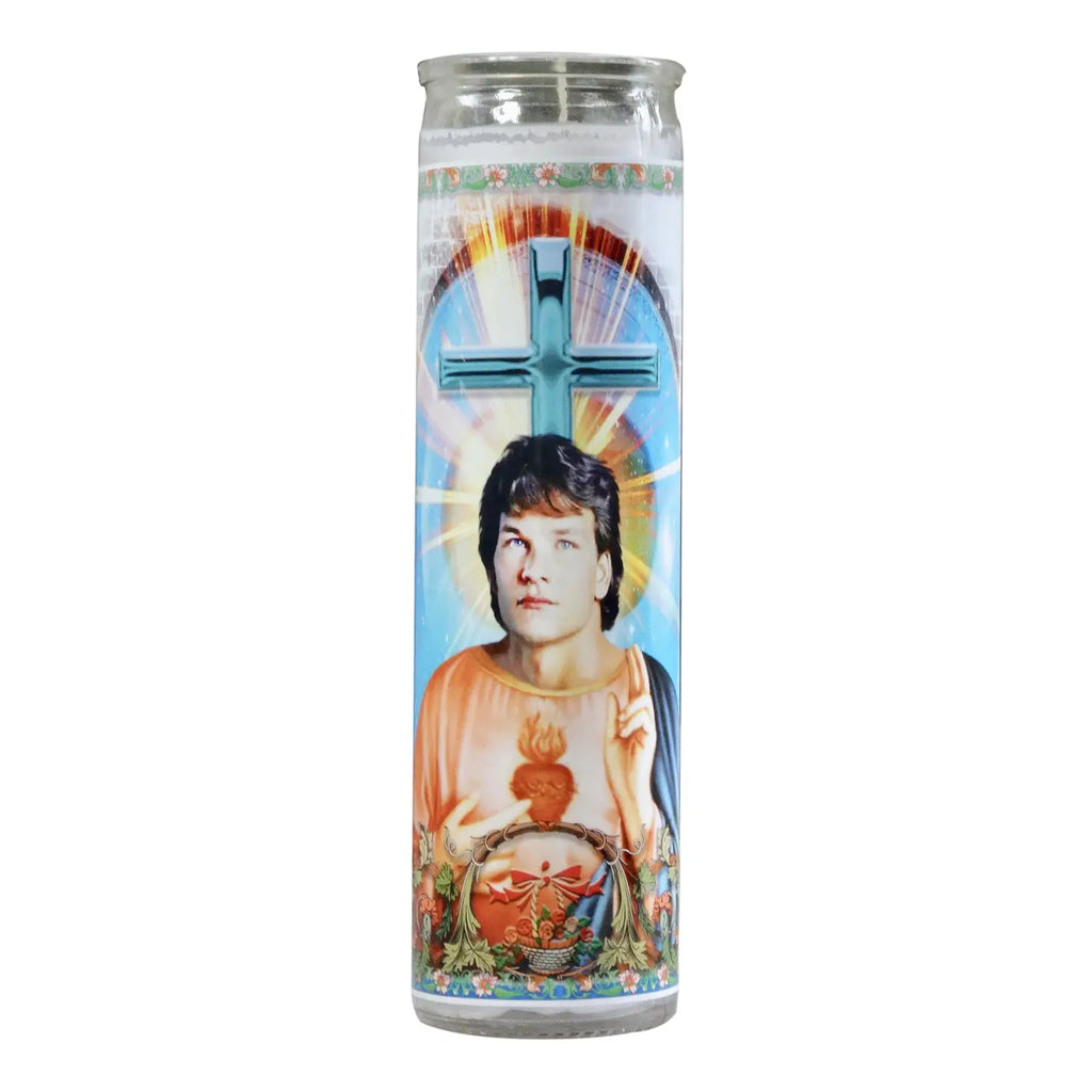 Patrick Swayze Celebrity Prayer Candle