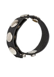 COLT Leather C/B Strap Adjustable Snap Cock Ring - Black