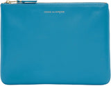 Comme des Garçons Zip Pouch Blue